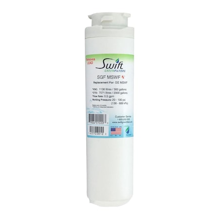 Swift Green Filters SGF-MSWF Rx Pharmaceutical Replacement for GE MSWF, MSWF3PK, MSWFDS SGF-MSWF Rx(G23)